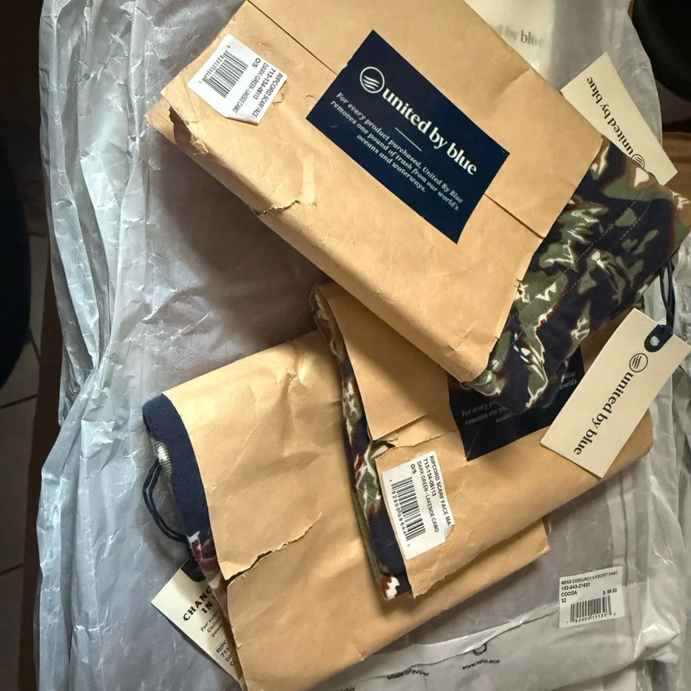 United By Blue Men's Camo face mask